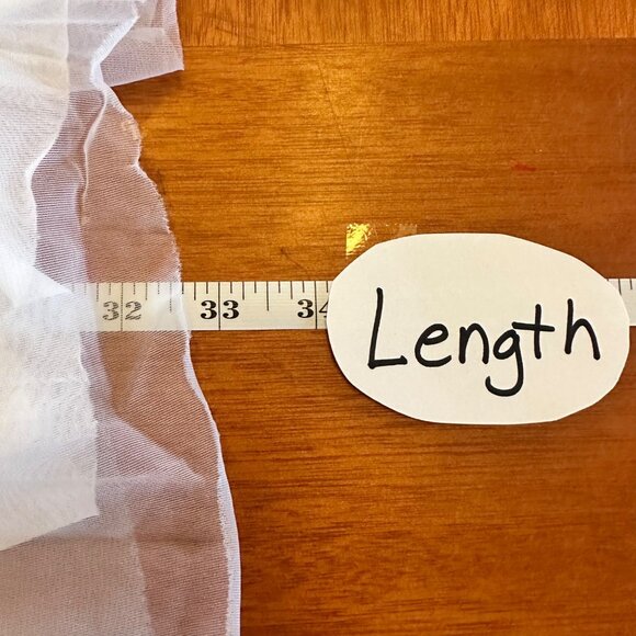 Gotham Jr. Vintage Nylon Sleep Gown White Florals Lace sz 7 - Picture 5 of 10